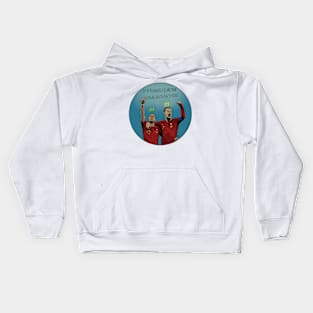 I saw Ronaldo and Quaresma playing together! Kids Hoodie